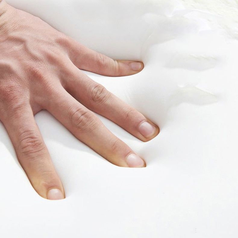 Cama de sofá con manchas convertibles asientos de cuero falso en naranja y beige