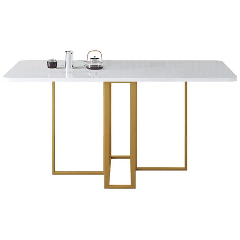 長方形の架台テーブルシンプルさのスタイル折りたたみ家具、59 "l x 29.5" w x 28.7 "h