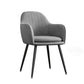 Upholstered Velvet Dining Arm Chair Solid Back Armchair with Metal Legs Clearhalo ' kitchen&dining_furn' 'Dining Chairs' 'Dining Tables & Seating' 'dining_chair' 'furn' 'furn_dining_chair' 'Furniture' 'furniture_dining_chair' 'Kitchen & Dining Furniture' 'kitchen' 1200x1200_4c2af033-865f-4377-a2d8-909892696ec3