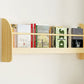 Contemporary Style Bookshelf Wall Mounted Horizontal Bookcase for Home Office Clearhalo 'Bookcases' 'furn' 'furn_bookcases' 'Furniture' 'furniture_bookcases' 'kitchen' 'kitchen_bookcases' 'Living Room Furniture' 'Office Furniture' 1200x1200_4c2e4613-b706-487d-9387-6c5513ade130