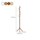 71"H Scandinavian Hall Tree Bedroom Modern Solid Wood Coat Hang with Hangers