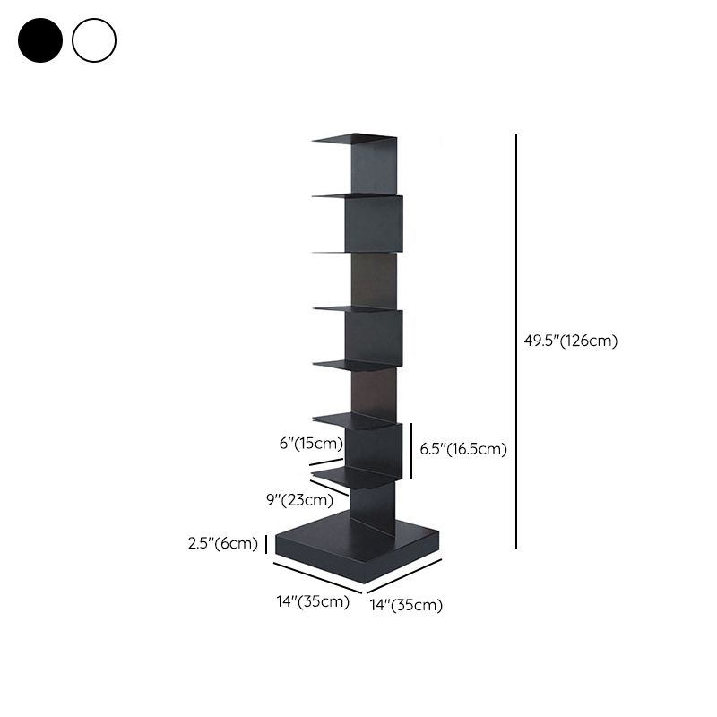 Libreria in stile moderno chiuso la libreria metallica standard per sala da studio
