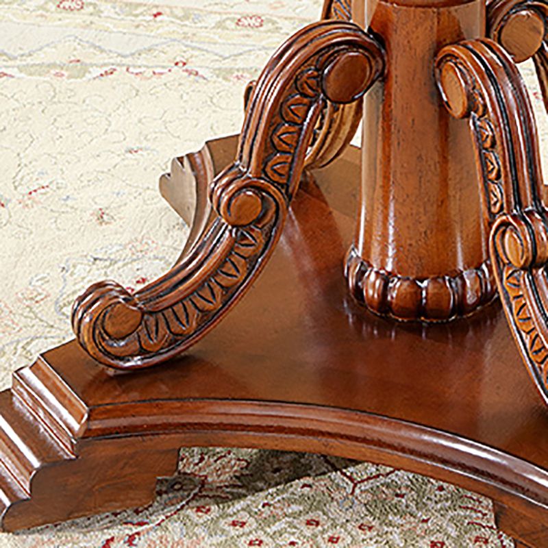 Mesa de Pub moderna de madera maciza de 1/3 piezas, mesa redonda para mostrador