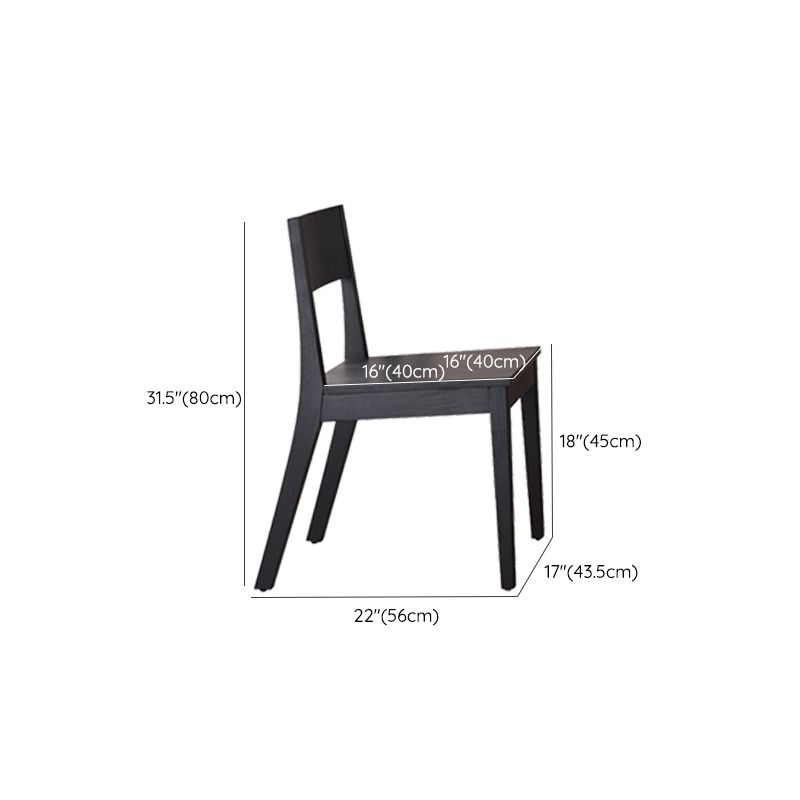 Sedia moderna in legno spostano a braccio con gambe di cenere per sala da pranzo