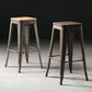 Industrial Style Bar-stool Metal Counter Bar Stool for Kitchen Clearhalo 'Bar Furniture' 'Bar Stools' 'bar_stools' 'furn' 'furn_bar_stools' 'Furniture' 'Kitchen & Dining Furniture' 1200x1200_4c36f0ac-a3c0-4154-b38b-16b9ea5a507b