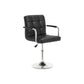 Modern Leather Low Back Bar Stool Armed Quilted Adjustable Height Counter Stool Clearhalo 'Bar Furniture' 'Bar Stools' 'bar_stools' 'furn' 'furn_bar_stools' 'furniture_bar_stools' 'Kitchen & Dining Furniture' 'kitchen&dining_furn' 'kitchen' 'kitchen_furn' Furniture' 1200x1200_4c37537d-aa20-4b4d-a71a-d4c38c2aaec4
