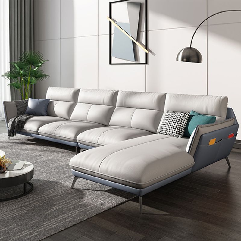 Divano in stile moderno imitazione imitazione in pelle bracciolo cuscino divano posteriore