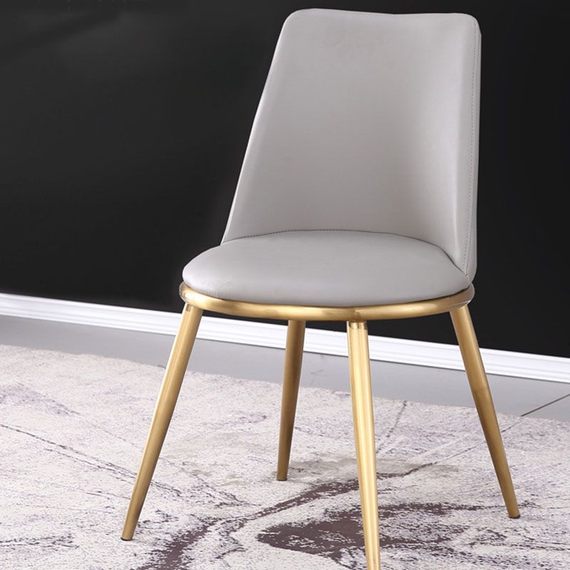 Industriële Parsons Stoel Solid Back Kitchen Dining zijstoel