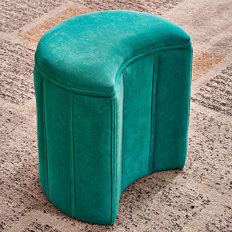 Contemporary Ottoman Solid Color Cotton Blend Standard Indoor Tear Resistant Ottoman Clearhalo 'furn' 'furn_ottomans_poufs' 'Furniture' 'Living Room Furniture' 'Ottomans & Poufs' 'ottomans_poufs' 1200x1200_4c4127e9-7a06-4b74-9ead-c64ecd182568