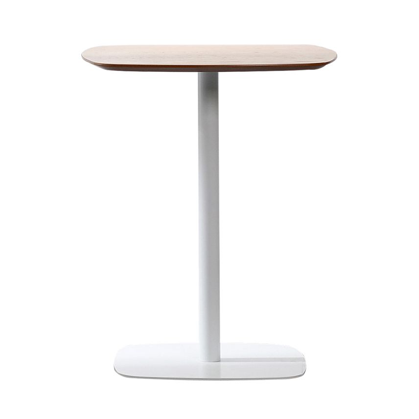 23.6-inch Square Shape Industrial Dining Table Three-Color Fixed Table with Wooden Clearhalo ' dining_table' 'Dining Tables & Seating' 'Dining Tables' 'furn' 'furn_dining_table' 'Furniture' 'furniture_dining_table' 'Kitchen & Dining Furniture' 'kitchen&dining_furn' 'kitchen' 'kitchen_dining_table' 1200x1200_4c433bf4-8172-4641-84a3-b1ff2cc481ab