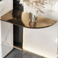 Free Form Contemporary Console Table Metal Console Sofa Table