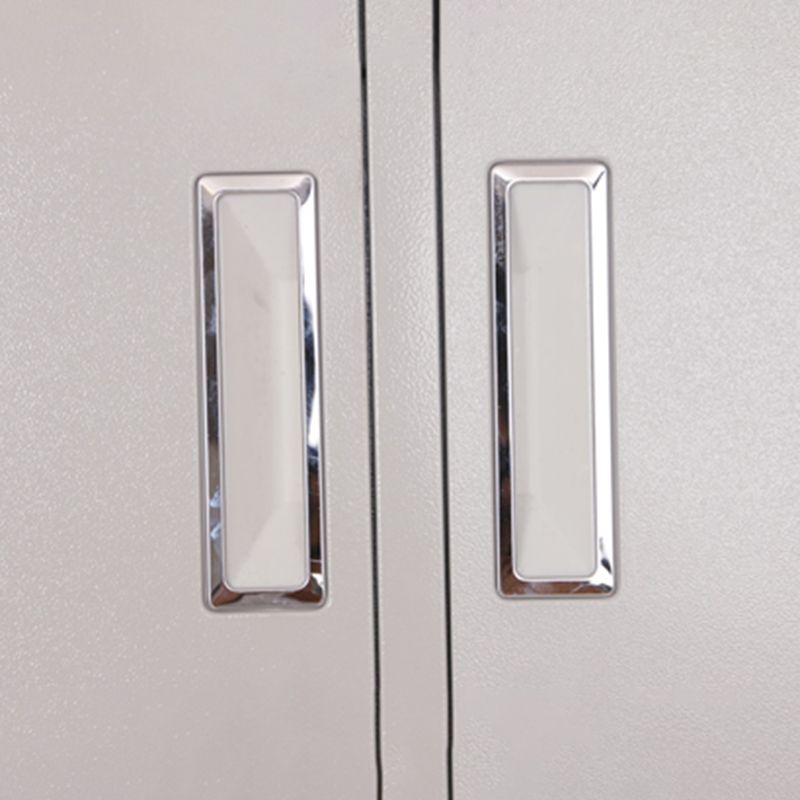 Metal Hinged Wardrobe Cabinet Contemporary Wardrobe Armoire for Home