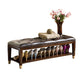 Traditional Entryway Bench Solid Wood Seating Bench with Upholstered Clearhalo 'Benches' 'Chairs & Seating' 'furn' 'furn_benches' 'Furniture' 'Living Room Furniture' 1200x1200_4c47ec45-e5e0-41a7-b03c-bfca0a585dc3