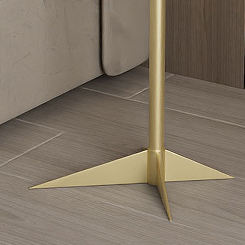 1 Shelf Accent Table Nightstand 19.68" Tall Glam Bedside Cabinet Clearhalo 'Bedroom Furniture' 'furn' 'furn_night_stand' 'Furniture' 'night_stand' 'Nightstands' 1200x1200_4c4914ef-4726-4ef4-adb0-b850787a9338