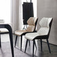 Contemporary Wingback Dining Side Chair Kitchen Leather Dining Chair Clearhalo ' kitchen&dining_furn' 'Dining Chairs' 'Dining Tables & Seating' 'dining_chair' 'furn' 'furn_dining_chair' 'Furniture' 'furniture_dining_chair' 'Kitchen & Dining Furniture' 'kitchen' 1200x1200_4c4985f2-a616-4831-966d-ec8d8009cc22