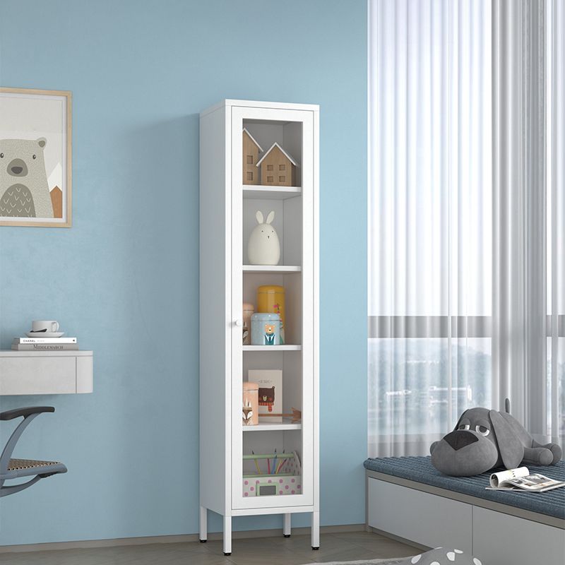 70.87"H Bookshelf Scandinavian Bookcase for Home Office with Door Clearhalo 'Bookcases' 'furn' 'furn_bookcases' 'Furniture' 'Office Furniture' 1200x1200_4c4c99a3-6f19-454a-9c24-fba352cb889c