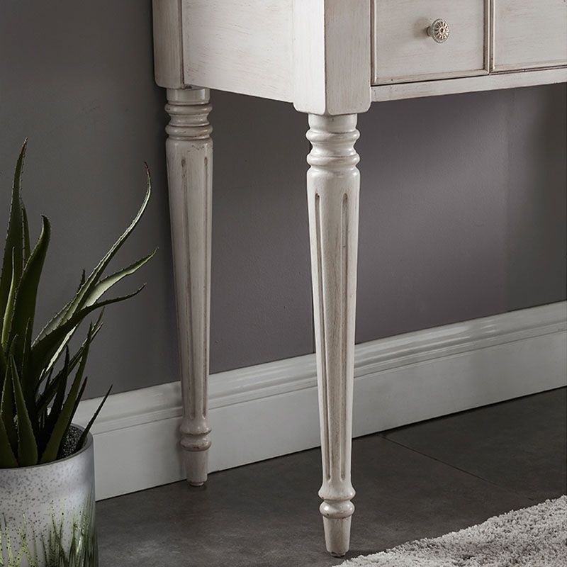 Traditional Vanity Dressing Table Solid Wood 2-Drawer Makeup Vanity Desk Clearhalo 'Bedroom Furniture' 'furn' 'furn_makeup_vanities' 'Furniture' 'Makeup Vanities' 'makeup_vanities' 1200x1200_4c4d214d-479f-4cff-8108-f62a20ad640e