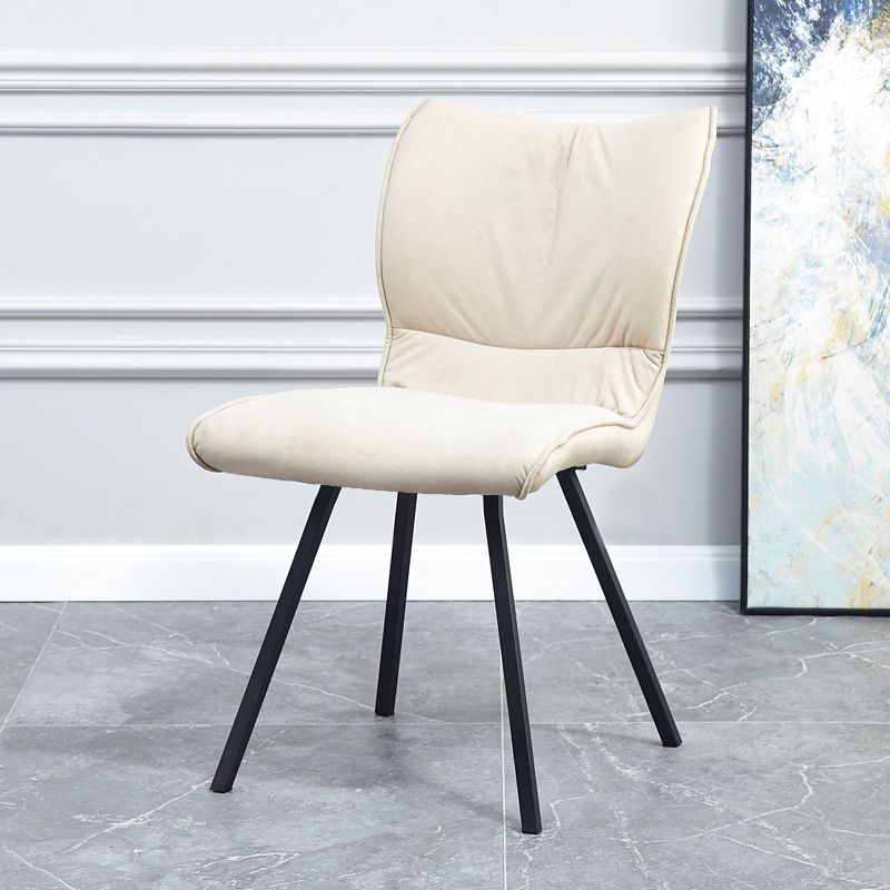 Modern Upholstered Side Chair Matte Finish Parsons Chair for Dining Room Clearhalo ' kitchen&dining_furn' 'Dining Chairs' 'Dining Tables & Seating' 'dining_chair' 'furn' 'furn_dining_chair' 'Furniture' 'furniture_dining_chair' 'Kitchen & Dining Furniture' 'kitchen' 1200x1200_4c50ddce-4a56-4189-994c-5a56cf9db3f6