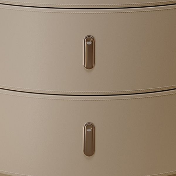 Contemporary Night Table Stone Accent Table Nightstand with 3 Drawers for Home Clearhalo 'Bedroom Furniture' 'furn' 'furn_night_stand' 'Furniture' 'night_stand' 'Nightstands' 1200x1200_4c5278ab-6274-440c-867f-c8374d86177e