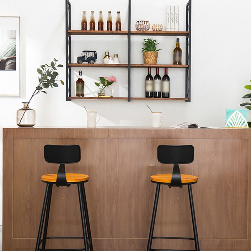 Industrial Style WoodBookshelf Wall Mounted Shelf Bookcase for Home Clearhalo 'Bookcases' 'furn' 'furn_bookcases' 'Furniture' 'furniture_bookcases' 'kitchen' 'kitchen_bookcases' 'Living Room Furniture' 'Office Furniture' 1200x1200_4c54220c-be6a-41e4-9488-10fa463ad90b