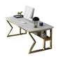 Glam Stone Office Desk Rectangular Golden Writing Desk for Office Clearhalo 'furn' 'furn_office_desk' 'Furniture' 'Office Desks' 'Office Furniture' 'office_desk' 1200x1200_4c5542b1-11e9-408c-92bd-7ff4ca873768