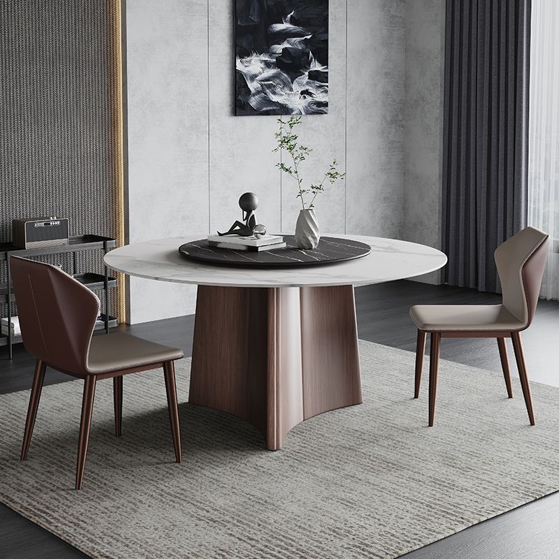 Stone Dining Table Traditional Luxury Round Dining Site Table with Pedestal Base Clearhalo ' dining_table' 'Dining Tables & Seating' 'Dining Tables' 'furn' 'furn_dining_table' 'Furniture' 'furniture_dining_table' 'Kitchen & Dining Furniture' 'kitchen&dining_furn' 'kitchen' 'kitchen_dining_table' 1200x1200_4c55b3a8-9c3d-4017-9b52-3ae19ecb4882