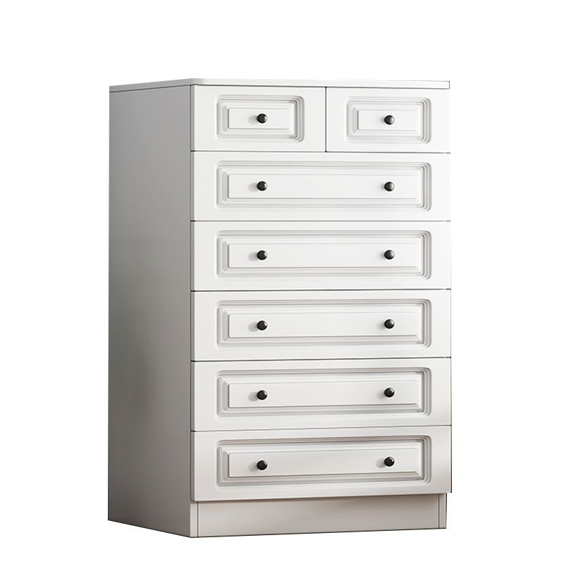Commode de rangement contemporaine en bois manufacturé de 14,82 pouces de largeur