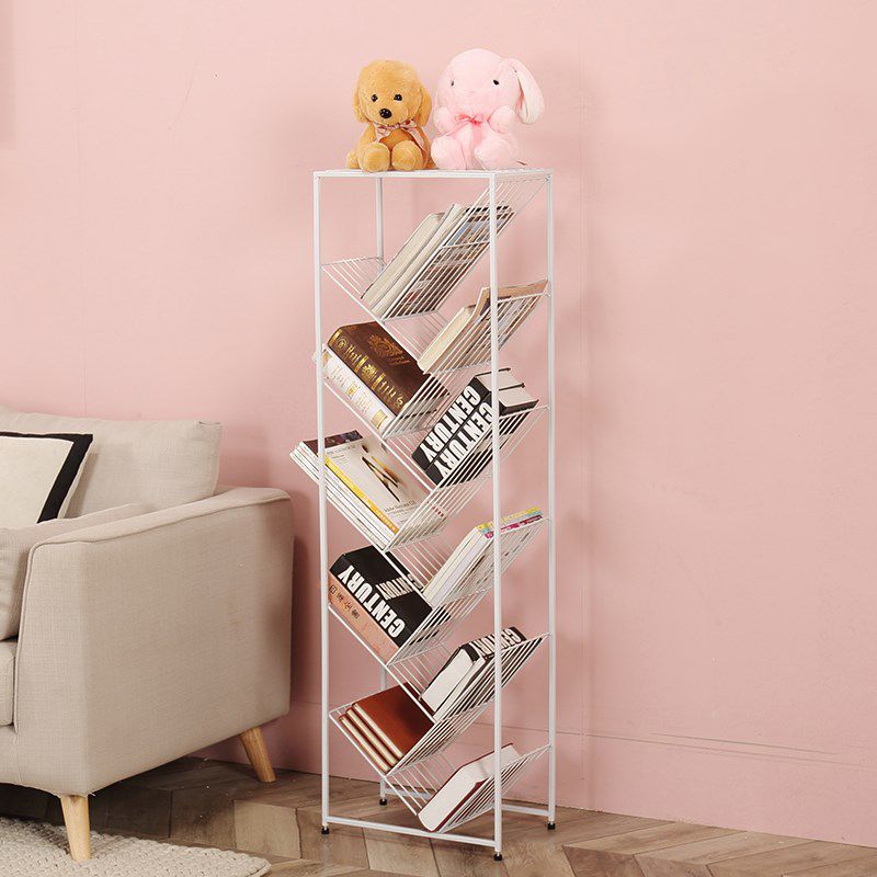 Invisible Bookshelf Open Back Contemporary Style Bookcase for Home and Office Clearhalo 'Bookcases' 'furn' 'furn_bookcases' 'Furniture' 'furniture_bookcases' 'kitchen' 'kitchen_bookcases' 'Living Room Furniture' 'Office Furniture' 1200x1200_4c593564-b9b7-48ea-8256-3c1e873627ad