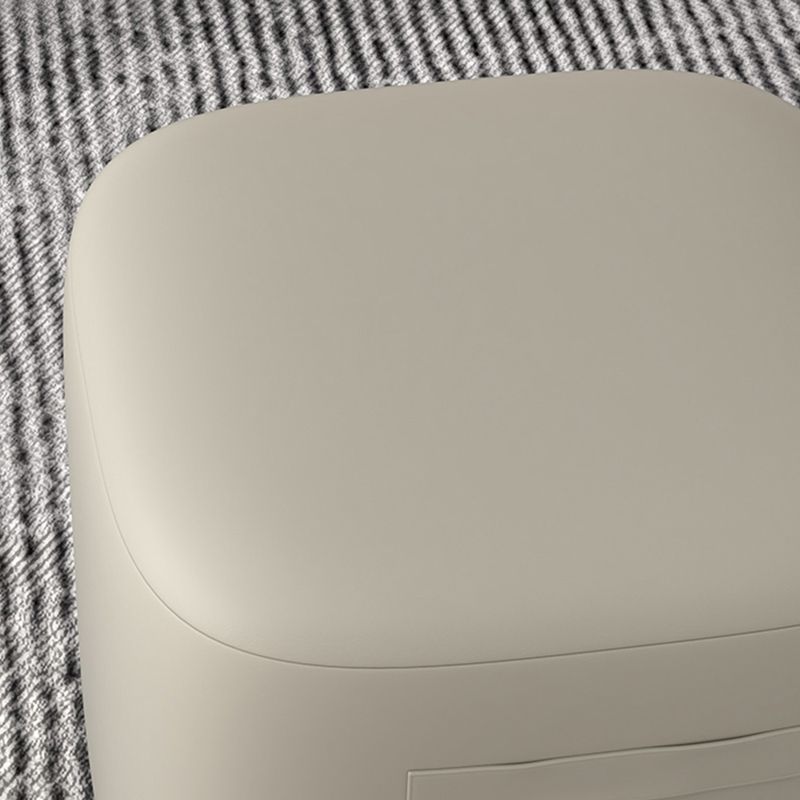 Trendy Square Leather Ottoman Plain Waterproof Indoor Foot Cube Ottoman Stool Clearhalo 'furn' 'furn_ottomans_poufs' 'Furniture' 'Living Room Furniture' 'Ottomans & Poufs' 'ottomans_poufs' 1200x1200_4c5a0d79-7a44-44c4-b02f-e4ffaa9873d3