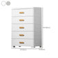 Modern Bedroom Matte Finish Cabinet Plastic Non-Hanging Armoire