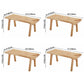 Glam Standard Khaki Dining Table Solid Wood Rectangle Shape Dining Table for Kitchen Clearhalo ' dining_table' 'Dining Tables & Seating' 'Dining Tables' 'furn' 'furn_dining_table' 'Furniture' 'furniture_dining_table' 'Kitchen & Dining Furniture' 'kitchen&dining_furn' 'kitchen' 'kitchen_dining_table' 1200x1200_4c66d155-aec9-4d92-8dbf-506ba08d1cb0