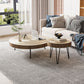 Round Wooden Coffee Table North European 3 Legs Coffee Table Clearhalo 'Coffee & Accent Tables' 'Coffee Tables' 'coffee_tables' 'furn' 'furn_coffee_tables' 'Furniture' 'Living Room Furniture' 1200x1200_4c6885f8-0478-469c-84a8-ebf82c747385