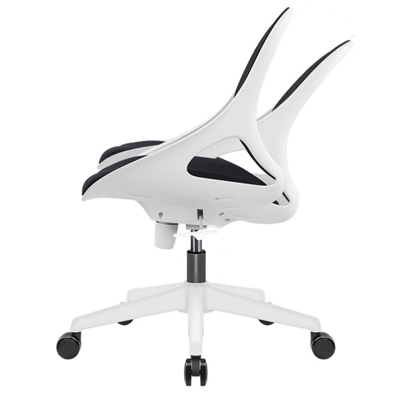 Armloze bureau stoel moderne verstelbare stoelhoogte stoel met wielen