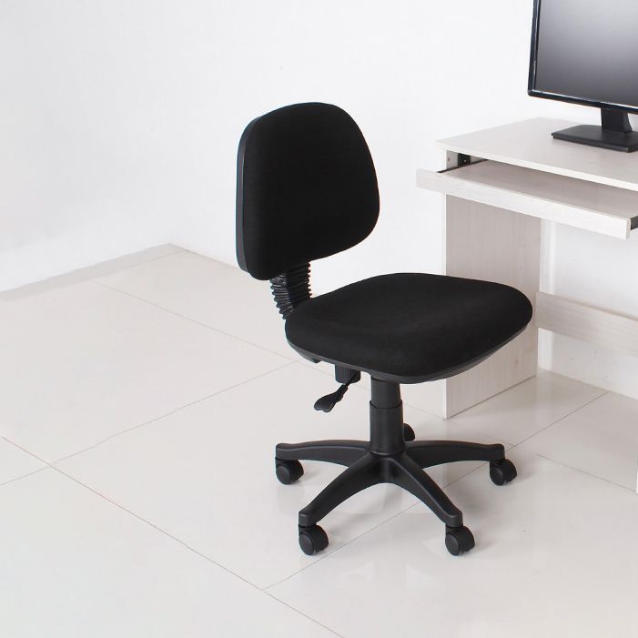 Modern Armless Upholstered Office Chair Slide Nylon Office Chair Clearhalo 'furn' 'furn_office_chair' 'Furniture' 'Office Chairs' 'Office Furniture' 'office_chair' 1200x1200_4c6de7a8-2310-4e6c-8140-039fb80a993a