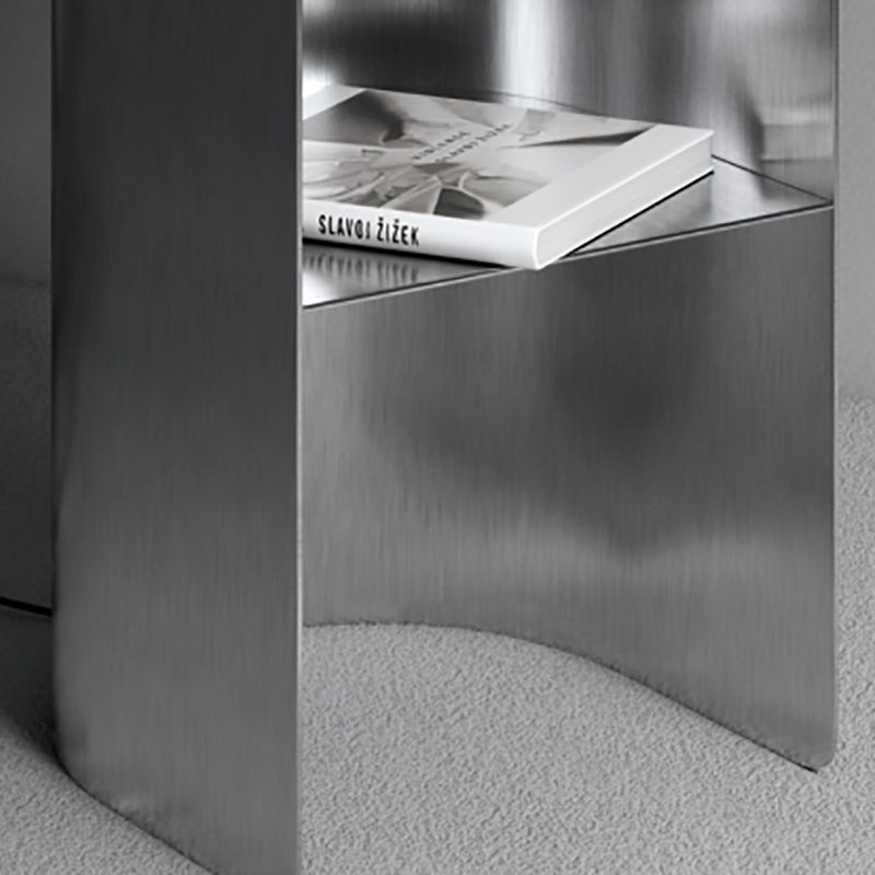 Mid-Century Modern Iron Coffee Table Pedestal Cocktail Table for Living Room Clearhalo 'Coffee & Accent Tables' 'Coffee Tables' 'coffee_tables' 'furn' 'furn_coffee_tables' 'Furniture' 'Living Room Furniture' 1200x1200_4c6fad50-d4ae-4e18-ae61-108457586390