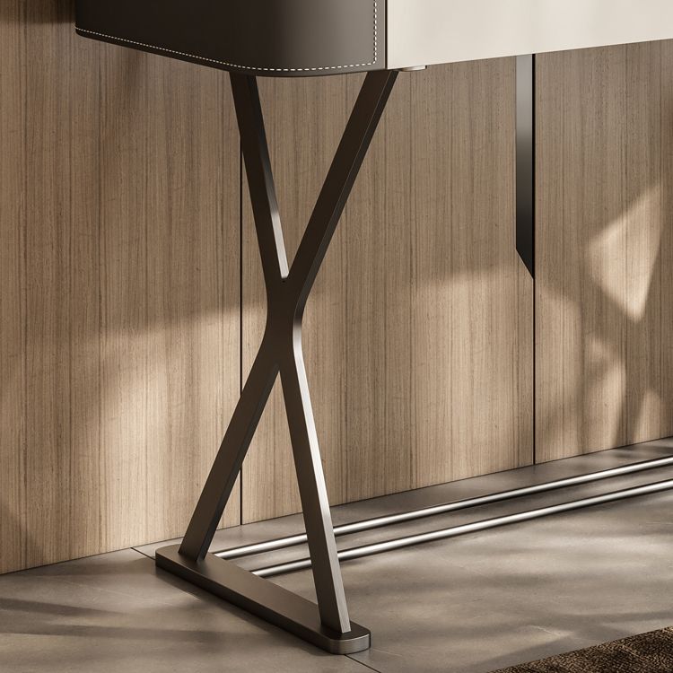 Dresser Makeup Counter With 2 Storage Drawers and Stool for Bedroom Clearhalo 'Bedroom Furniture' 'furn' 'furn_makeup_vanities' 'Furniture' 'Makeup Vanities' 'makeup_vanities' 1200x1200_4c6fafb3-7821-4904-9897-23be10980da4