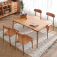 Modern Style 4 Legs Dining Table Solid Wood Dining Room Collection for Indoor Clearhalo ' dining_table' 'Dining Tables & Seating' 'Dining Tables' 'furn' 'furn_dining_table' 'Furniture' 'furniture_dining_table' 'Kitchen & Dining Furniture' 'kitchen&dining_furn' 'kitchen' 'kitchen_dining_table' 1200x1200_4c6feb4a-0e9d-43e9-922e-8ebed7b54c03