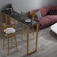 Modern Bar Table 42-inch Height Artificial Marble Top Bistro Table Clearhalo 'Bar Furniture' 'Bar Tables' 'bar_tables' 'furn' 'furn_bar_tables' 'Furniture' 'furniture_bar_tables' 'Kitchen & Dining Furniture' 1200x1200_4c70ac20-8f3c-4d6f-91b1-2f257876a192