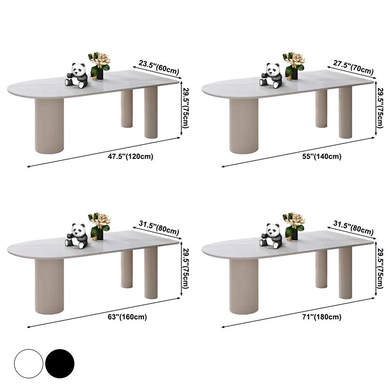 Metal Contemporary Free Form Table White Marble Top Table for Dining Room and Kitchen Clearhalo ' dining_table' 'Dining Tables & Seating' 'Dining Tables' 'furn' 'furn_dining_table' 'Furniture' 'furniture_dining_table' 'Kitchen & Dining Furniture' 'kitchen&dining_furn' 'kitchen' 'kitchen_dining_table' 1200x1200_4c7b851b-3797-47ab-966e-3558bd25695c