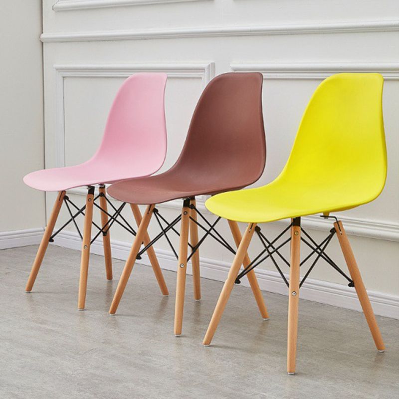 Wood Scandinavian Indoor-Outdoor Chair Solid Back Side Chair Clearhalo ' kitchen&dining_furn' 'Dining Chairs' 'Dining Tables & Seating' 'dining_chair' 'Furniture' 'furniture_dining_chair' 'Kitchen & Dining Furniture' 'kitchen' 1200x1200_4c840c8e-8887-46a6-b4f2-f900848e3e28