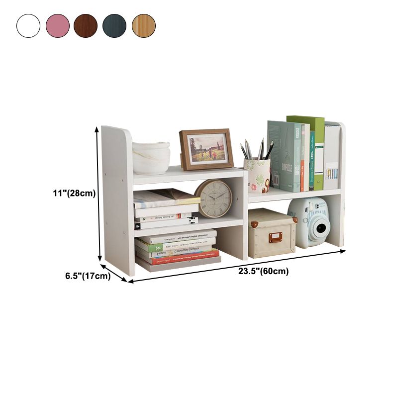 Estantería de estilo escandinavo abierta estantería de madera para la oficina