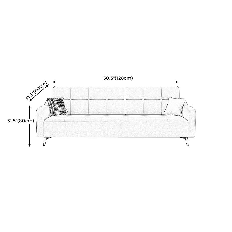 Modern Linen Charles Of London Sofa with Storage Bag for Living Room, Apartment Clearhalo 'furn' 'furn_sofas' 'Furniture' 'furniture_sofas' 'kitchen' 'kitchen_sofas' 'Living Room Furniture' 'Sofa' 'sofas' 1200x1200_4c8e0705-6a80-48a4-ad01-2ec1c9eae214