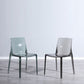 Contemporary Kitchen Dining Side Chair Plastic Stackable Chair
