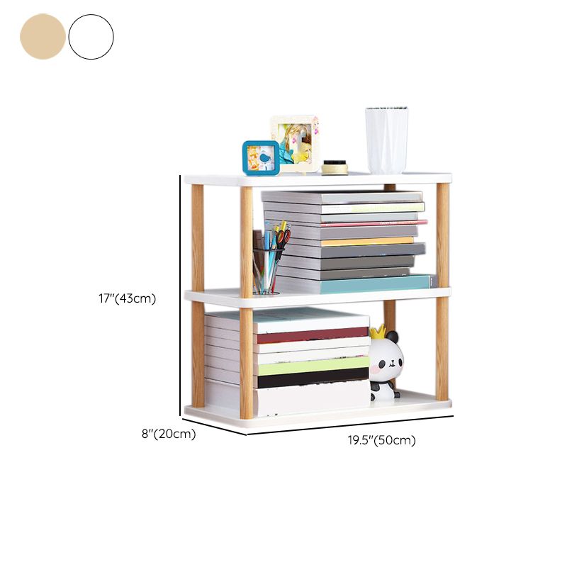 Standard Contemporary Shelf Bookcase Engineered Wood Open Bookcase