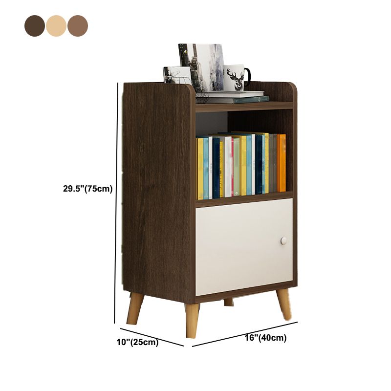 Scratch Resistant Rectangle Accent Cabinet 9.84" Wide Contemporary Wooden Cabinet Clearhalo 'Cabinets & Chests' 'cabinets_chests' 'furn' 'furn_cabinets_chests' 'Furniture' 'Living Room Furniture' 1200x1200_4c96db09-1298-4362-b048-b04a4caff548