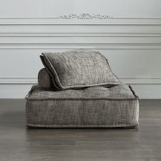 Cuscini contemporanei standard di lino senza braccio sedute fisse