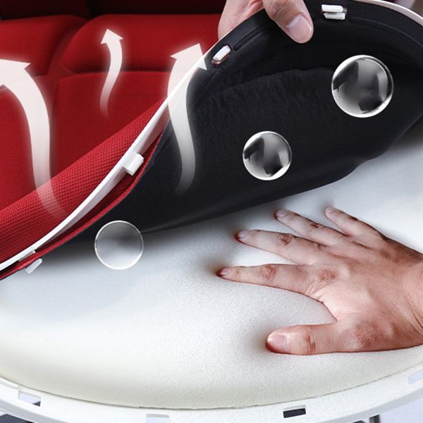 Chaise de bras réglable moderne Hauteur de bureau ajusté en ajustement avec roues