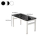 Modern Rectangular Dining Table Wooden Tabletop for Living Room Clearhalo 'Dining Tables & Seating' 'Dining Tables' 'dining_table' 'furn' 'furn_dining_table' 'Furniture' 'Kitchen & Dining Furniture' 1200x1200_4c9d79fb-7046-42a8-8801-9e6b35de2d41