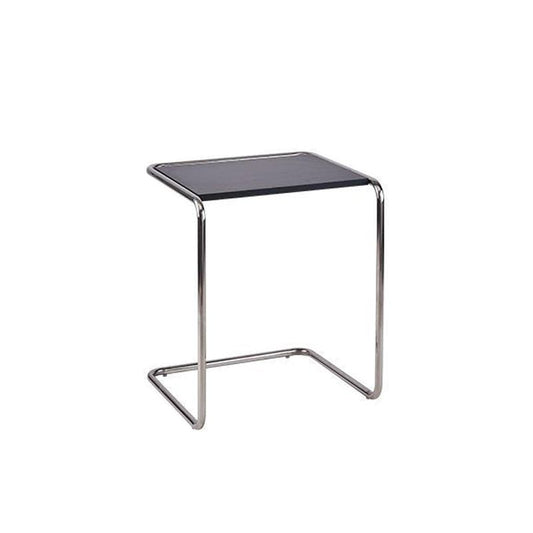 モダニズムのコーナーテーブル木製長方形の上部Cベースサイドテーブル