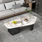 2 - Drawer Irregular Slate Coffee Table 15.7" H 1 Single Coffee Cocktail Table Clearhalo 'Coffee & Accent Tables' 'Coffee Tables' 'coffee_tables' 'furn' 'furn_coffee_tables' 'Furniture' 'Living Room Furniture' 1200x1200_4ca0ed4b-404e-465a-94d3-aaf6a14f47e4